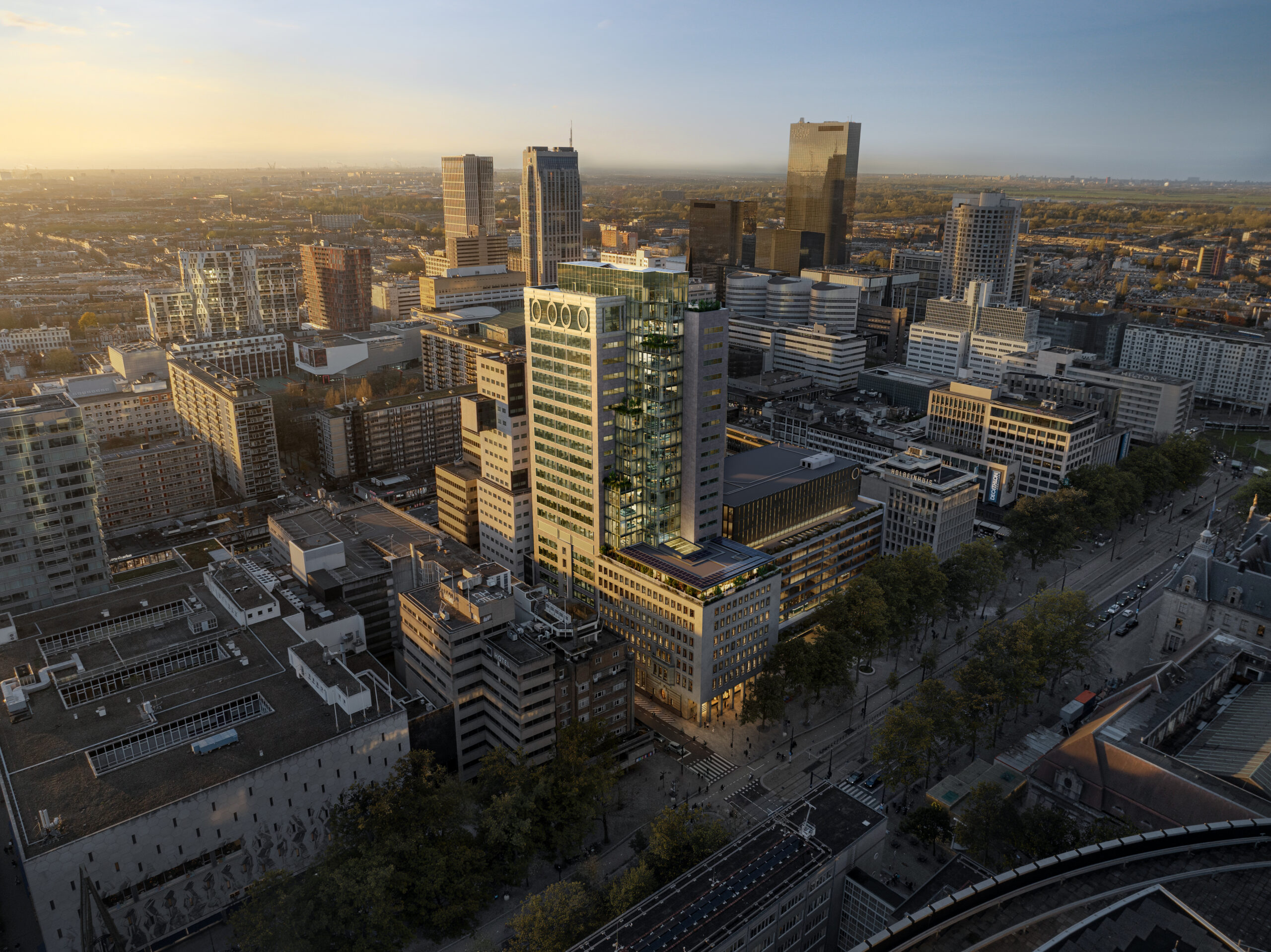 BRiQ real estate is namens AXA en Provast gestart met de verhuur van C93