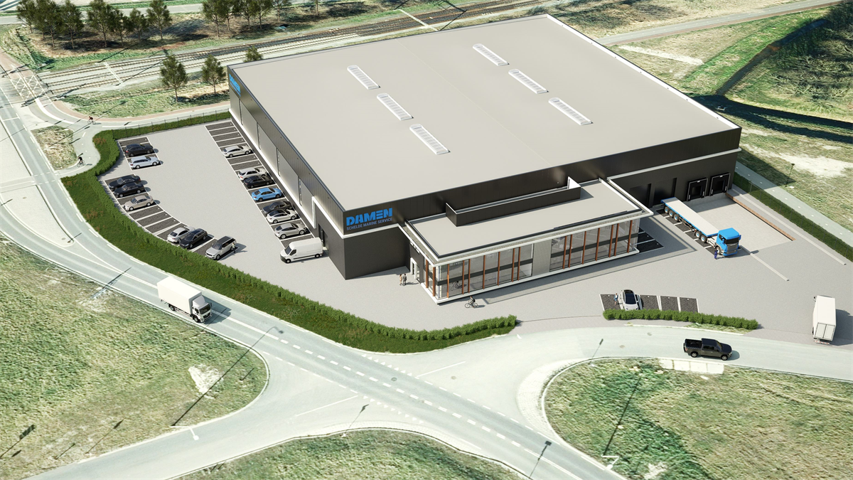 Damen Schelde Marine Services continues at a new location in Vlissingen