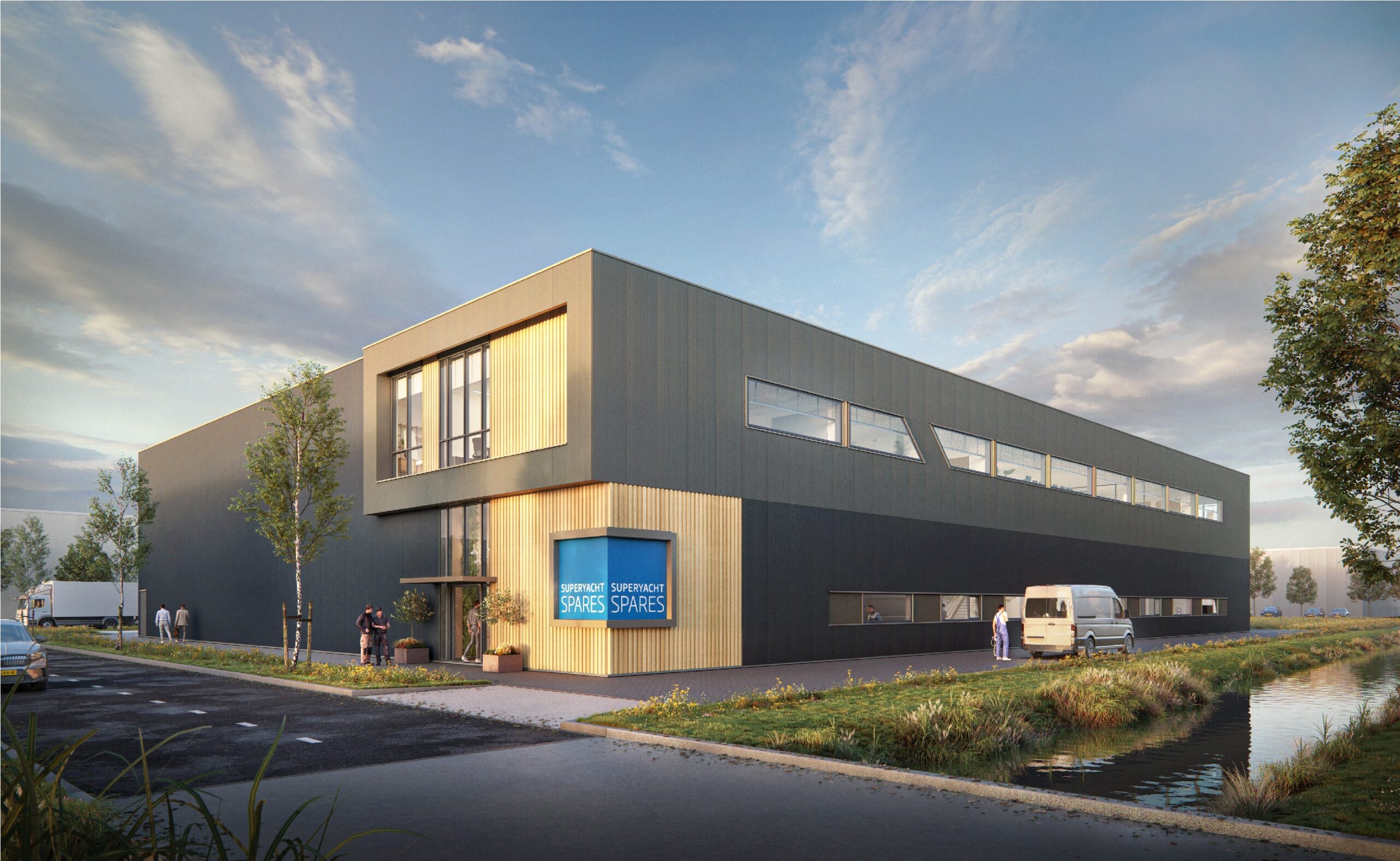 SuperYacht Spares tekent huurovereenkomst en groeit door op nieuwbouwlocatie in Schelluinen