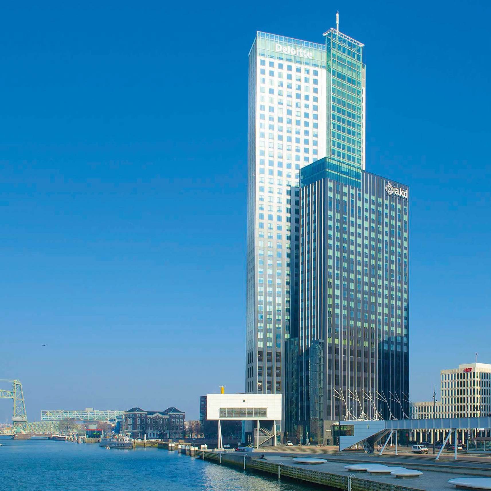Deloitte verankert haar Rotterdamse kantoor in de Maastoren