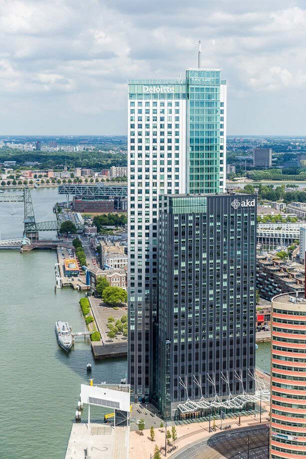 AKD kiest opnieuw voor Rotterdamse Maastoren